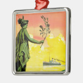 Giulio Cesare ~ Sud America Express Metalen Ornament (Links)