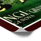 Giulio Cesare ~ Sud America Express Poster (Hoek)