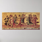Giulio Romano - Dance of Apollo with the Muses Poster (Voorkant)