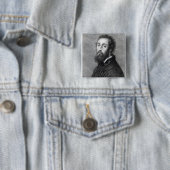 Giulio Romano Vierkante Button 5,1 Cm (In situ)