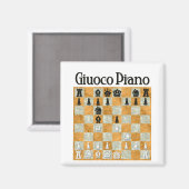 Giuoco Piano Magneet (Voorkant / Achterkant)