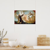 Giuseppe Angeli Elijah neemt deel aan een Chariot Poster (Keuken)