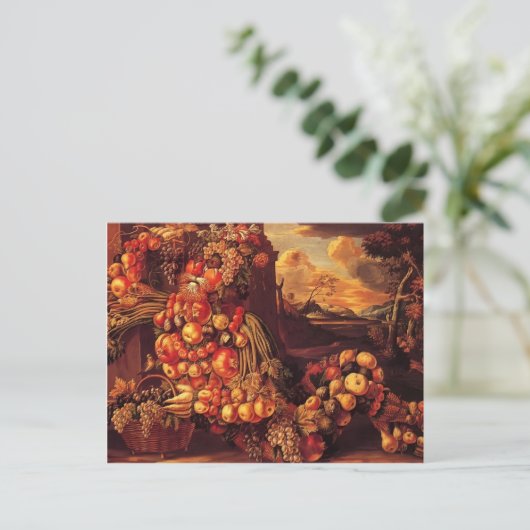 Giuseppe Arcimboldo — Afbeelding van de zomer Briefkaart (Staand voorkant)