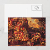 Giuseppe Arcimboldo — Afbeelding van de zomer Briefkaart (Voorkant / Achterkant)