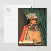 Giuseppe Arcimboldo - de Librarian Briefkaart (Voorkant / Achterkant)