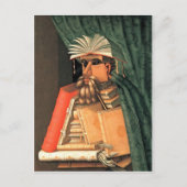 Giuseppe Arcimboldo - de Librarian Briefkaart (Voorkant)
