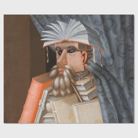 Giuseppe Arcimboldo - De Librarian Cadeaupapier (Vlak)