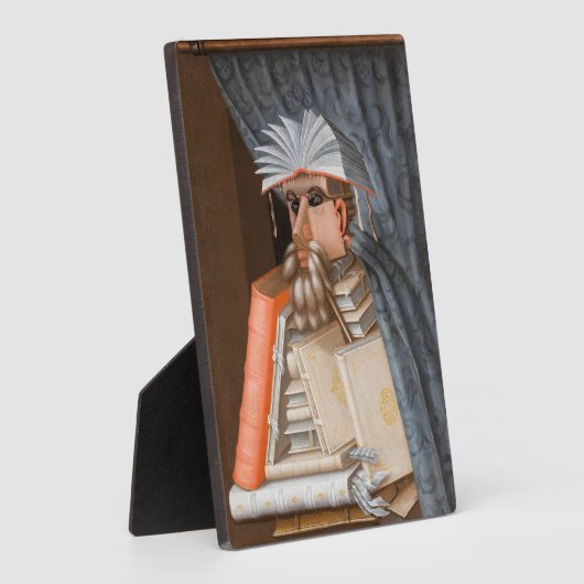 Giuseppe Arcimboldo - De Librarian Fotoplaat (Zijkant)