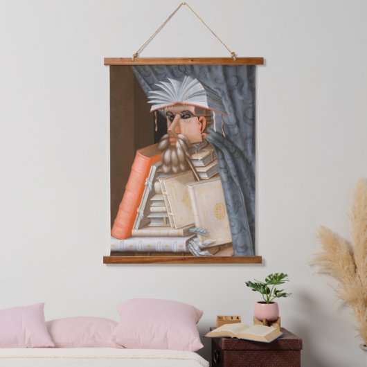 Giuseppe Arcimboldo - De Librarian Hangend Wandkleed (Slaapkamer)