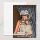 Giuseppe Arcimboldo - De Librarian Kaart (Voorkant / Achterkant)