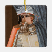 Giuseppe Arcimboldo - De Librarian Keramisch Ornament (Voorkant)