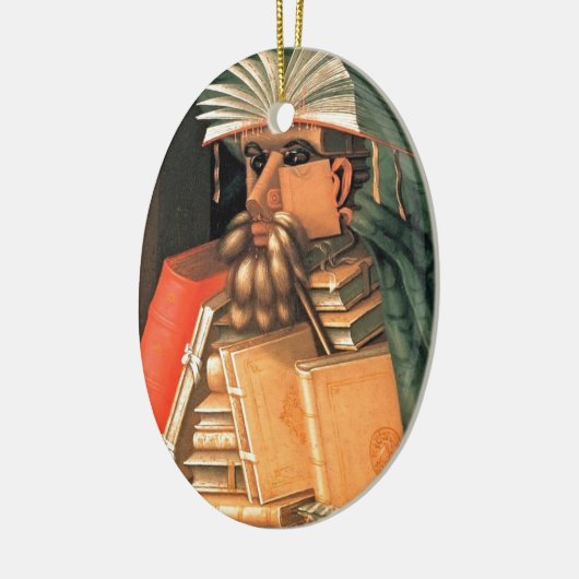 Giuseppe Arcimboldo - de Librarian Keramisch Ornament (Links)