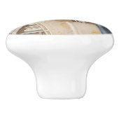 Giuseppe Arcimboldo - De Librarian Keramische Knop (Zijkant)