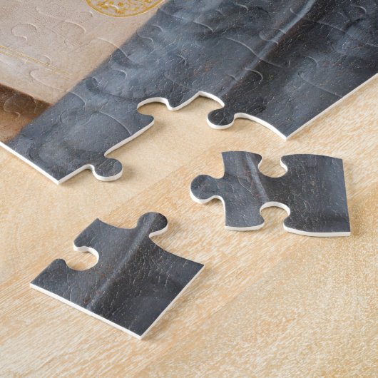 Giuseppe Arcimboldo - De Librarian Legpuzzel (Zijkant)