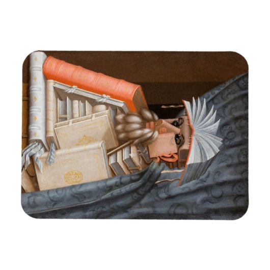 Giuseppe Arcimboldo - De Librarian Magneet (Horizontaal)