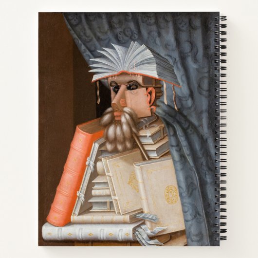 Giuseppe Arcimboldo - De Librarian Notitieboek (Achterkant)