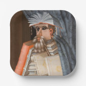 Giuseppe Arcimboldo - De Librarian Papieren Bordje (Voorkant)