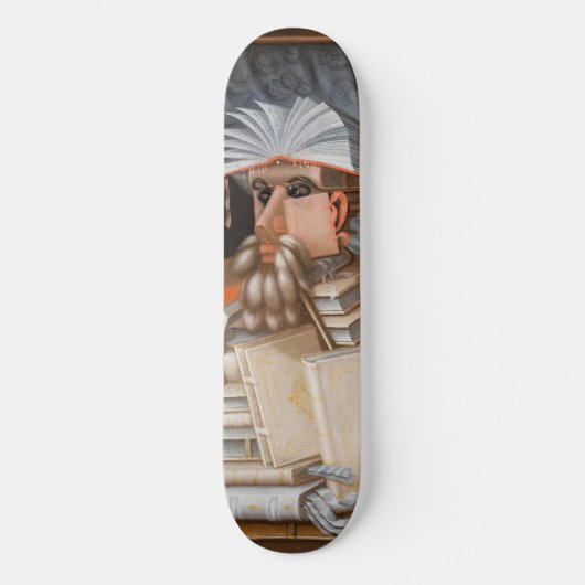 Giuseppe Arcimboldo - De Librarian Persoonlijk Skateboard (Voorkant)