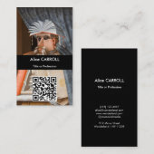 Giuseppe Arcimboldo - De Librarian - QR Code Visitekaartje (Voorkant / Achterkant)