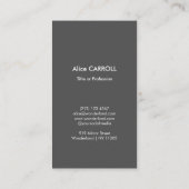 Giuseppe Arcimboldo - De Librarian - QR Code Visitekaartje (Achterkant)