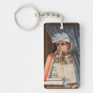 Giuseppe Arcimboldo - De Librarian Sleutelhanger