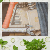 Giuseppe Arcimboldo - De Librarian Theedoek (Gevouwen)