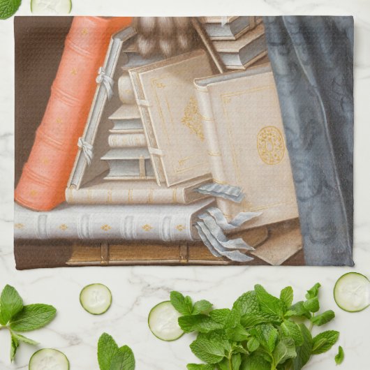 Giuseppe Arcimboldo - De Librarian Theedoek (Gevouwen)