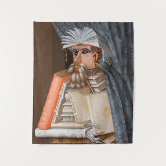 Giuseppe Arcimboldo - De Librarian Wandkleed (Voorkant)