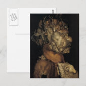 Giuseppe Arcimboldo- Earth Briefkaart (Voorkant / Achterkant)