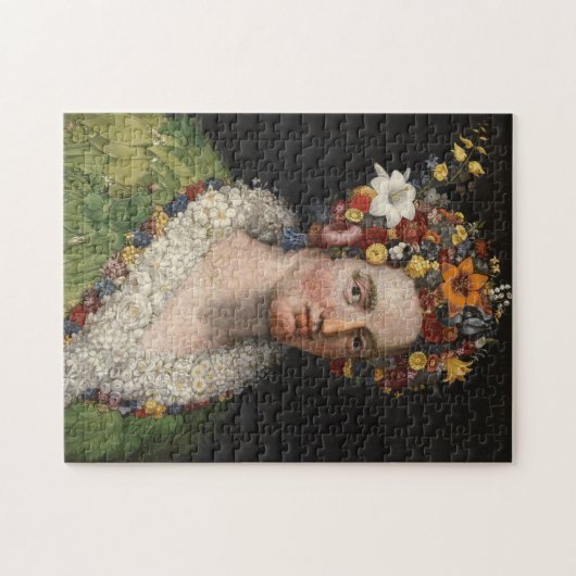Giuseppe Arcimboldo - Flora Legpuzzel (Horizontaal)