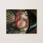 Giuseppe Arcimboldo Groene kruidenier Legpuzzel (Horizontaal)