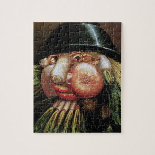 Giuseppe Arcimboldo Groene kruidenier Legpuzzel
