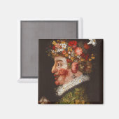 Giuseppe Arcimboldo - La Primavera Magneet (Voorkant / Achterkant)