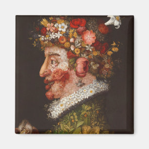 Giuseppe Arcimboldo - La Primavera Magneet