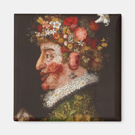 Giuseppe Arcimboldo - La Primavera Magneet (Voorkant)