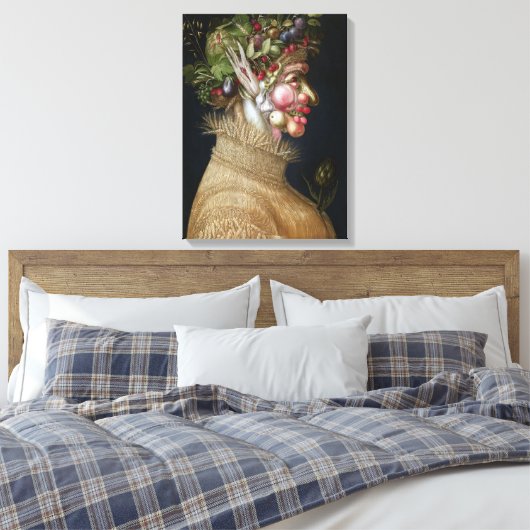 Giuseppe Arcimboldo Summer Canvas Afdruk (Insitu (Slaapkamer))