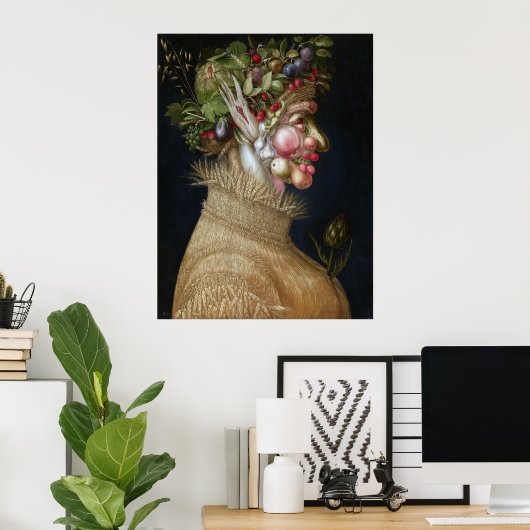 Giuseppe Arcimboldo Summer Poster (Thuiskantoor)