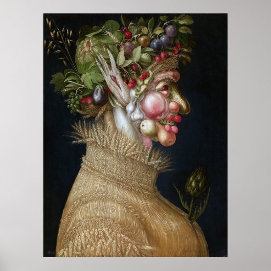 Giuseppe Arcimboldo Summer Poster (Voorkant)