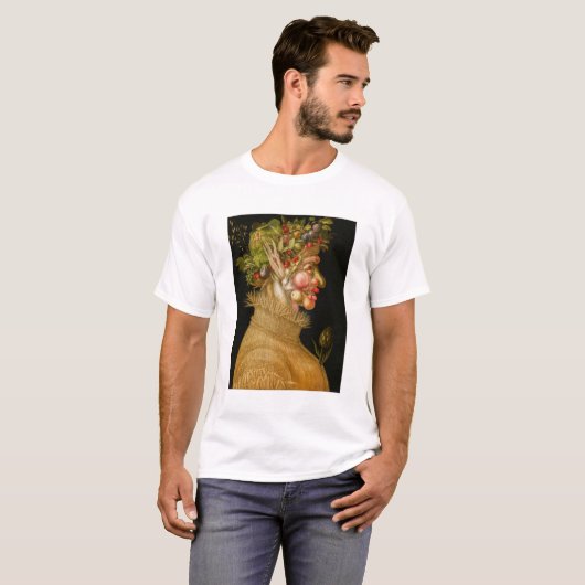 Giuseppe Arcimboldo - Summer Throw T-shirt (Voorkant volledig)