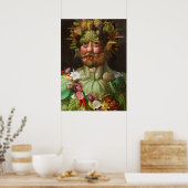 GIUSEPPE ARCIMBOLDO - Vertumnus 1590 Poster (Keuken)