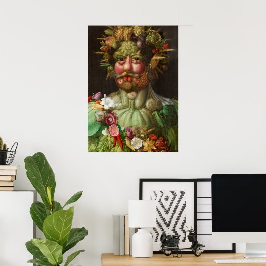 GIUSEPPE ARCIMBOLDO - Vertumnus 1590 Poster (Thuiskantoor)