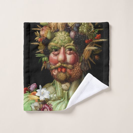 Giuseppe Arcimboldo - Vertumnus Bad Handdoek (Wasdoekje)