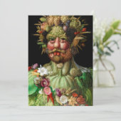 Giuseppe Arcimboldo - Vertumnus Bedankkaart (Staand voorkant)