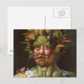 Giuseppe Arcimboldo - Vertumnus Briefkaart (Voorkant / Achterkant)