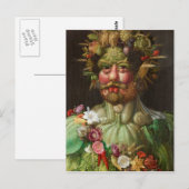 Giuseppe Arcimboldo - Vertumnus Briefkaart (Voorkant / Achterkant)