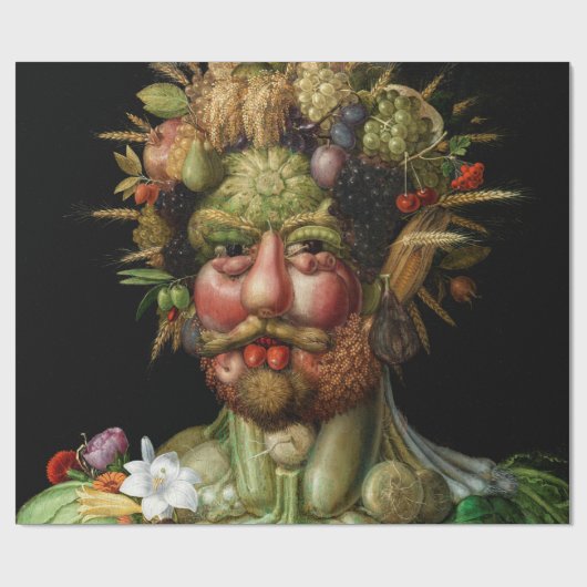 Giuseppe Arcimboldo - Vertumnus Cadeaupapier (Vlak)