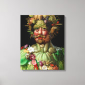 Giuseppe Arcimboldo - Vertumnus Canvas Afdruk (Voorkant)