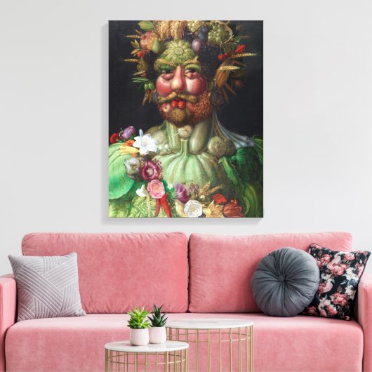 Giuseppe Arcimboldo Vertumnus Canvas Afdruk (Insitu (Woonkamer))