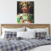 Giuseppe Arcimboldo Vertumnus Canvas Afdruk (Insitu (Slaapkamer))