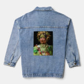 Giuseppe Arcimboldo - Vertumnus Denim Jacket (Achterkant)